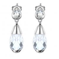 China 0.2oz Sterling Silver Jewelry Earrings 14k Gold Plated Water Drop Earrings on sale
