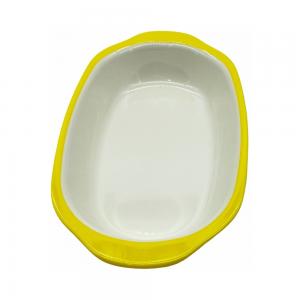 Hot Selling Food Grade Melamine Noodle Rice Soup Double Ears Bowl