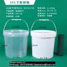 China Clear Plastic Bucket With Lid And Handle (1 Pack), Ice Cream Tub With Lids - Food Grade Freezer And Microwave Safe Food Storage Containers, Round Plastic Pail Container, BPA Free wholesale