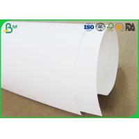 China Food Grade White Kraft Liner Paper , Uncoated Jumbo Paper Roll For Pizza Box on sale