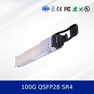 China CC-QKK110M-SD Qsfp-100g-Sr4 100gbase-Sr4 Qsfp28 Optical Transceiver Module 850nm 100m Dom MPO-12 Mmf Fiber Optic Transceivers New wholesale