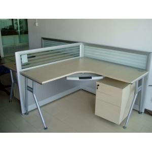 China Environmental Friendly Hardwood Home Office Desk , Small MDF Wooden PC Table supplier