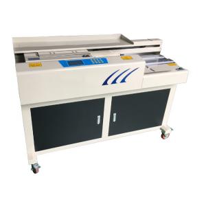 A4 Hot Melt Glue Hardcover Book Binding Equipment For 320mm Size CE Certificated