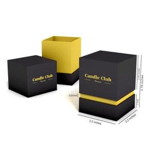 China Custom Candle Jar Packaging Boxes Wholesale Australia UK With Private Labels supplier