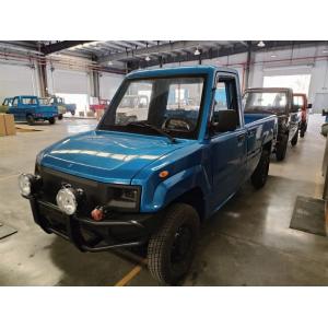 50KM/H 72V Pickup Electric Car 4KW Mini Cargo Pickup Truck