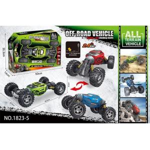China 4WD Double Roll Stunt Remote Control Vehicles For Kids With Rechargable Battery supplier