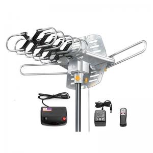 China High gain 150 Miles 360 Degree Outdoor Rotation Antena 4K Wireless Remote Control HDTV Antenna supplier