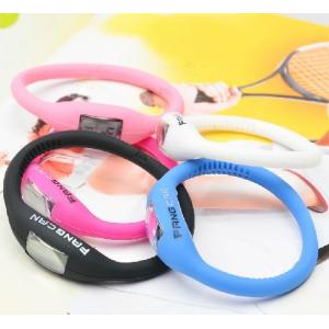 China fashion silicone ion sport watch supplier