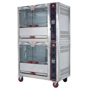 China Stainless Steel Electric Baking Ovens With Rotisserie , 1050x720x1720mm supplier