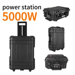 China 8000W Outboard Motor Generator for Stackable Energy Storage System at Home and Outdoor supplier