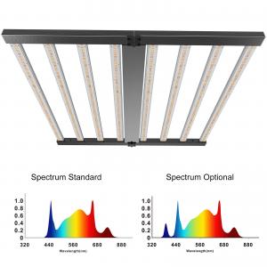 720W 6 Bars Full Spectrum LED Grow Light Dimmer Knob For Veg Flower