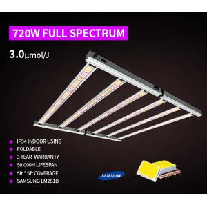 China 5x5ft Core Coverage LM301H EVO LM281B Full Spectrum 4x4ft LED Grow Lights 720W for Indoor Plants wholesale
