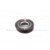 China Precision Round 15W Aluminum Extrusion Heat Sink For LED Lamp on sale
