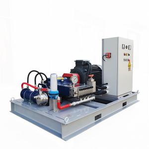 90kw Ultra High Pressure Water Jet Pump Cleaning For Air Conditioner Coil Granite Cutting