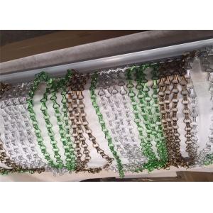 Aluminum Chain Link Curtains Fly Screens For Architects And Interior Designers