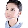 China Transparent Plastic Sanitary Surgical Clear Face Mask , Disposable Medical Face Masks wholesale