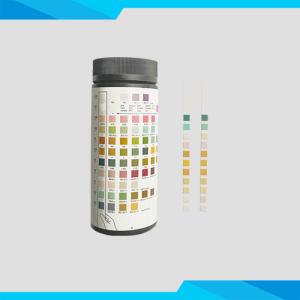 China 1-14 Parameter Urine Test Solution , Urinalysis Reagent Strips Biochemical Assay supplier
