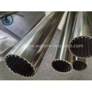 China Full Welded Stainless Steel 316l Odm Wedge Wire Screen Pipe supplier