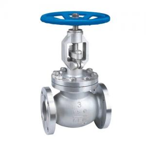 China DN20 PN25 Stainless Steel Globe Valve Flange Type A351 CF8 supplier