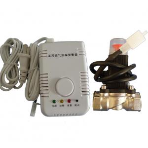 China UH Gas detector with solenoid valve for home supplier