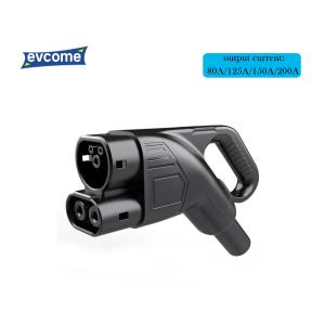 China Conector do carregador do IEC 62196 (1000V C.C. 80A 125A 150A 200A) Ev da tomada de EVCOME CCS2 com o OEM do cabo ou do Custorized do comprimento de 5m supplier