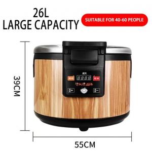26 Liter 60 Cup Electric Sushi Rice Warmer For Coffee Shop