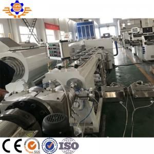 China 180 - 250Kg/H Four Tube PVC Pipe Extrusion Machine Electrical Conduit Pipe Production Line supplier