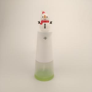 Christmas Decor Bottle Sensor Foam Soap Dispenser Snowman Kids Xmas Bathroom Set 8.45oz