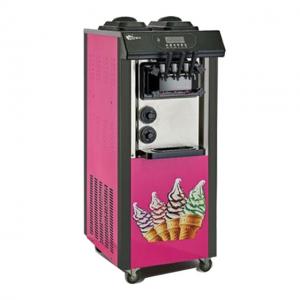 China Vertical 25L Fully - Auto Commercial Soft Serve Ice Cream Machine With Low Energy Consumption supplier