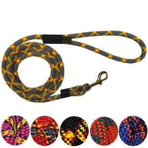 China Extremely Durable Nylon Rope Dog Leash Secure Design For Strongest Puller supplier