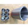 Bright Grey Niobium Crucible , Niobium Cup For Melting CNC Process Parts