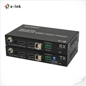 China Transmisión de vídeo sin esfuerzo con nuestro extensor de fibra HDMI 4K en alta humedad y temperaturas extremas supplier