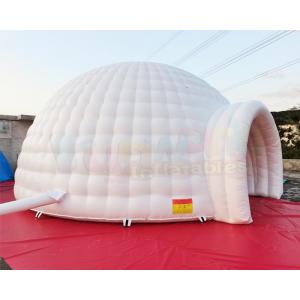 China Trade show Advertising Camping 10M Inflatable Igloo Dome Tent wholesale