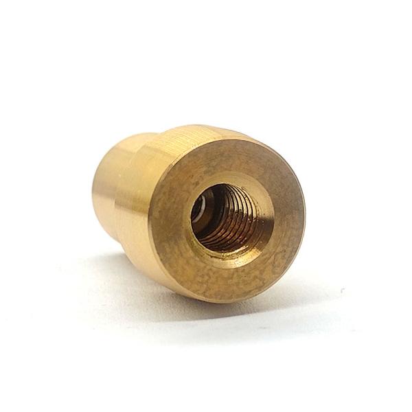China Gold Plated Brass Machined Components Turning Brass Terminal Connector wholesale