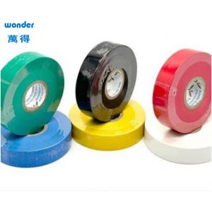 Red Shiny Surface PVC Adhesive Tapes Cold Proof Voltage Resistant
