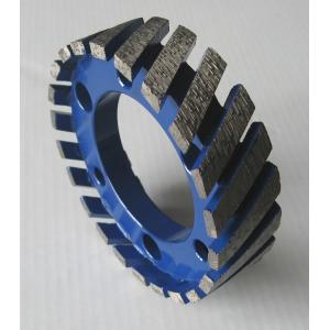 China CNC Sintered Diamond Stubbing Wheels & Calibration Wheels For Stone Slab Processing supplier