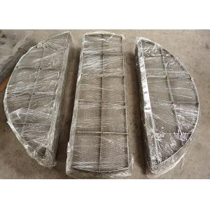 Gas Liquid Filter Defogging Mesh Pad Demister For Cooling Tower Internal