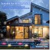 壁掛けの屋外8パック7インチLEDステップライト BLEメッシュコントローラタイプ3Wワット装置