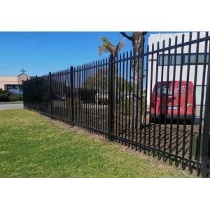 Wrought Iron Fence Pickets Decorative Metal Tubular Steel Fence