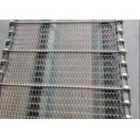 China 201 Stainless Monofilament Steel Mesh Conveyor Belt Braided Conveyor Drying on sale