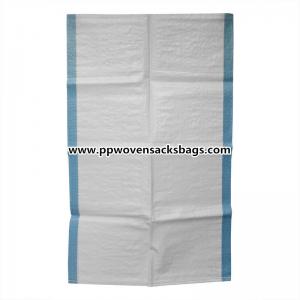 China 50kg PP Woven Sacks / Woven Polypropylene Packaging Bags for Packing Flour , Sugar , Seeds supplier