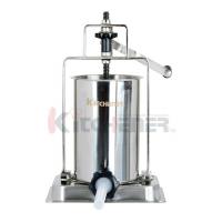 China Industrial Sausage Making Machine Heavy Duty , Manual Meat Grinder Sausage Stuffer  on sale