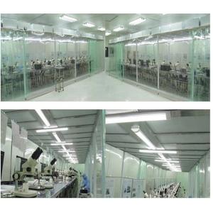 China High Humidity Cleanroom Laminar Flow Booth With  PVC Film Wall supplier