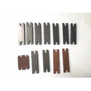 Low Expansion Copper Tungsten Parts / Tungsten Copper Heat Sink 115-260 Hardness