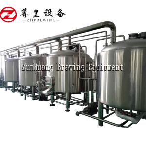 China 5000L, 6000L beer brewery equipment microbrewery beer system micro brewery for lager beer supplier