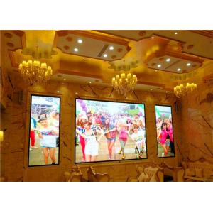 China Energy Saving Indoor LED Video Wall Panels SMD1010 Full Color With Thin Cabinet wholesale