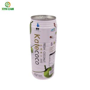 China Beverage Tin Cans for 1L Beverage Packaging Printed Tin Containers For Coconut Water supplier