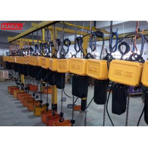 Professional Remote Control Electric Chain Block Hoist For Lifting Save Power