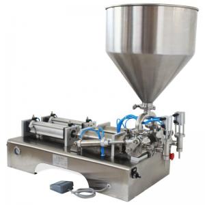 China Automatic Sauce Pickles Weighing Glass Bottling Packing Line Bottle Filling Machine Liquid supplier