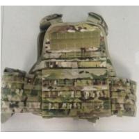 China Molle System Military Grade Tactical Vest Camouflage Plate Carrier on sale